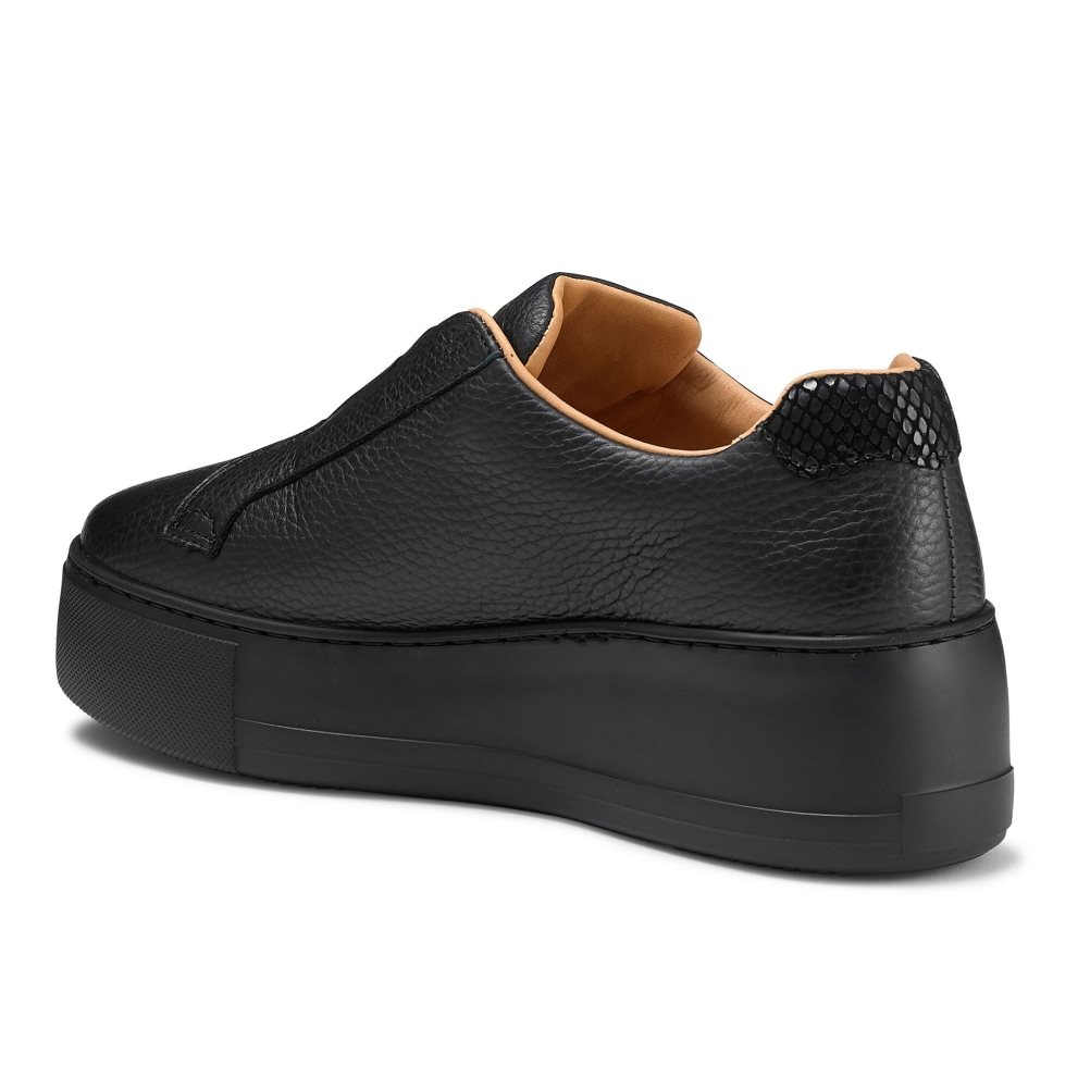 Dámské Boty Na Platformy Russell & Bromley Park Up Flatform Laceless Černé | CZ-09781D