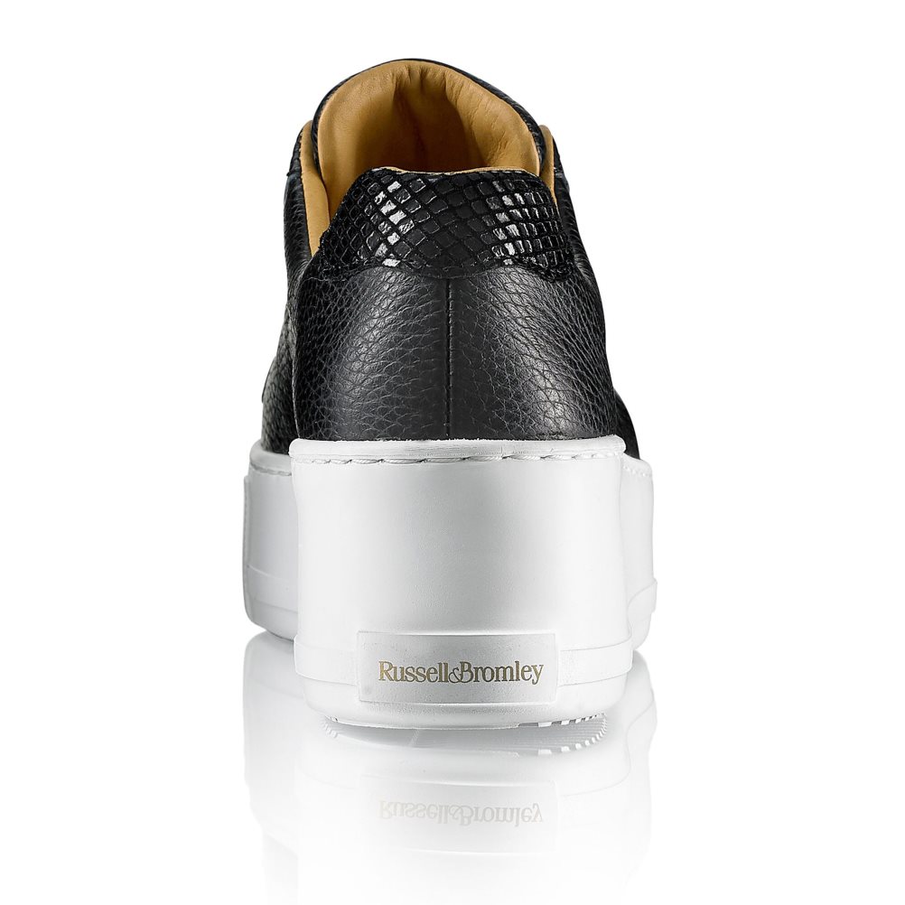 Dámské Boty Na Platformy Russell & Bromley Park Up Flatform Laceless Černé | CZ-29731I
