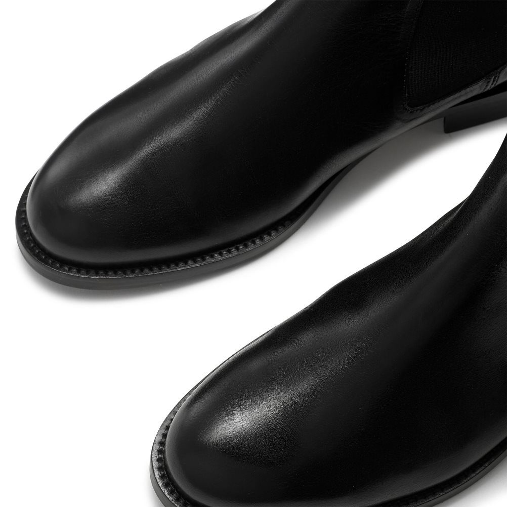 Dámské Chelsea Boty Russell & Bromley Belgravia Černé | CZ-02785S