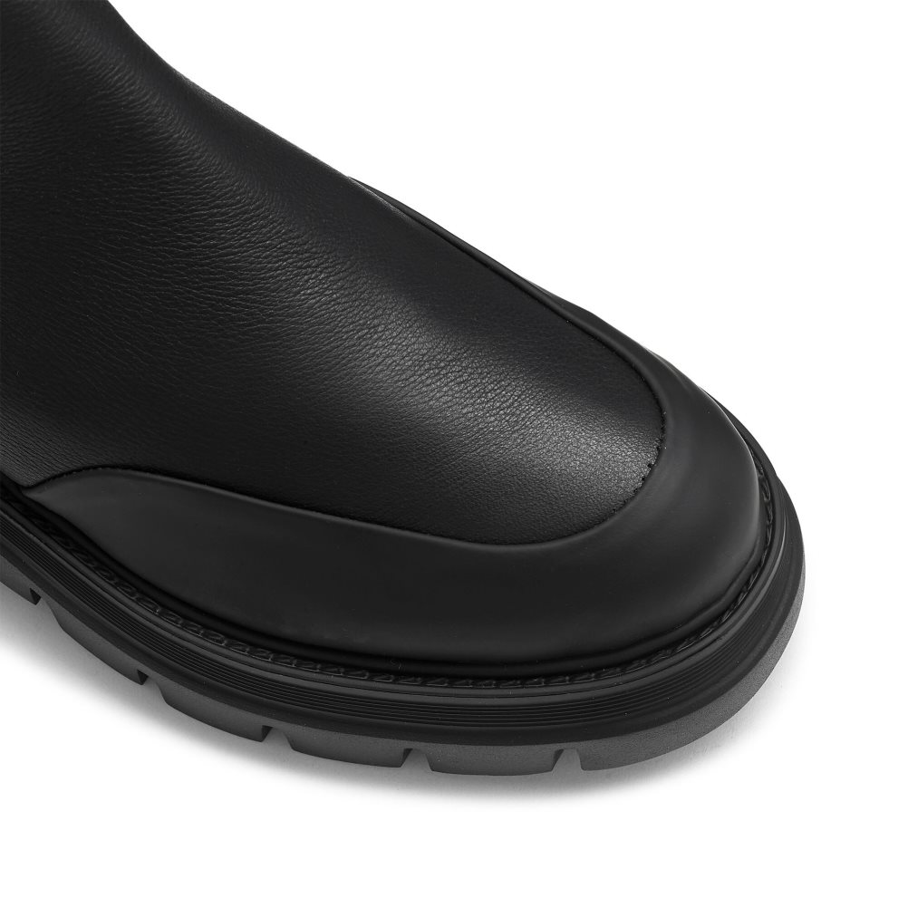 Dámské Chelsea Boty Russell & Bromley Conquer Černé | CZ-69283E