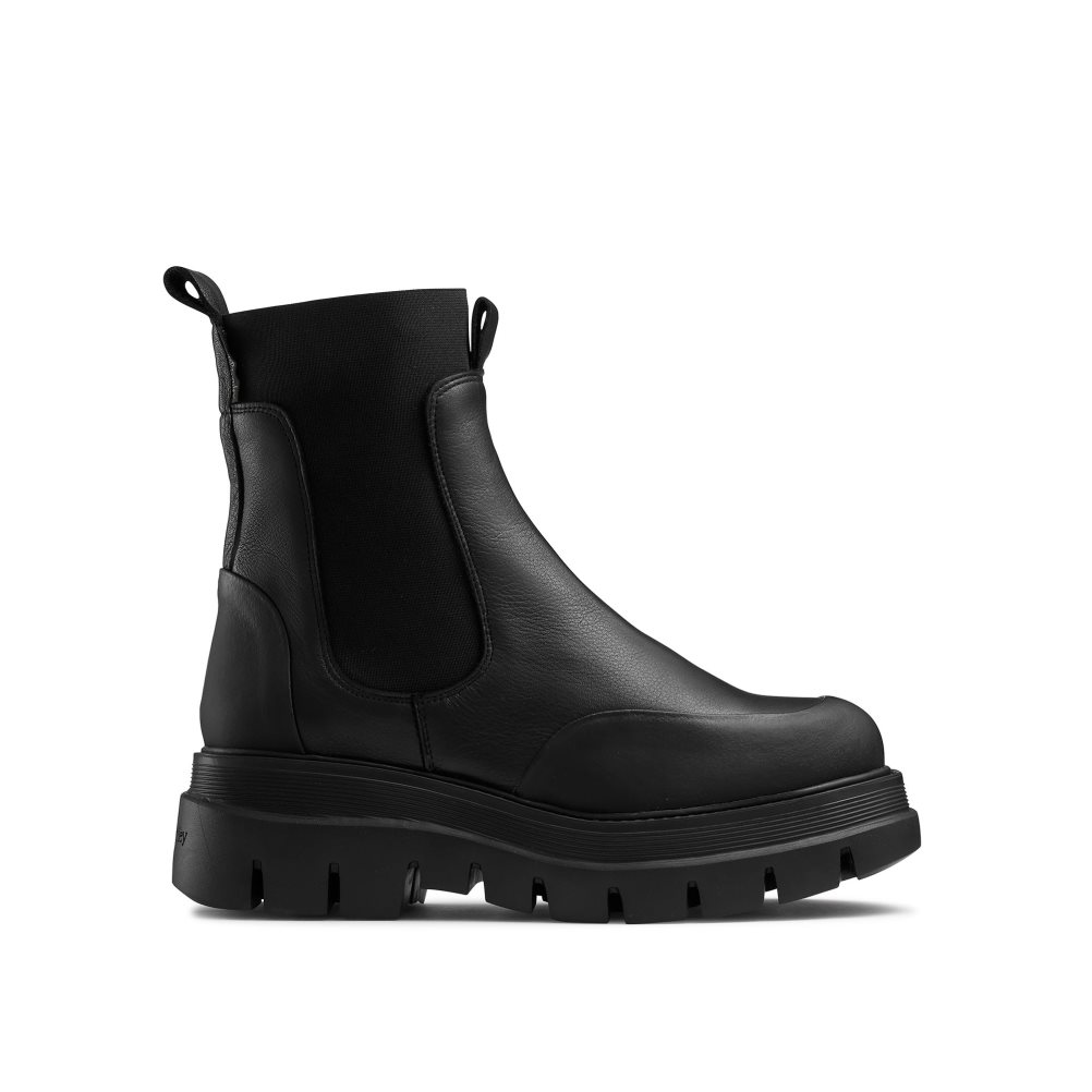 Dámské Chelsea Boty Russell & Bromley Conquer Černé | CZ-69283E