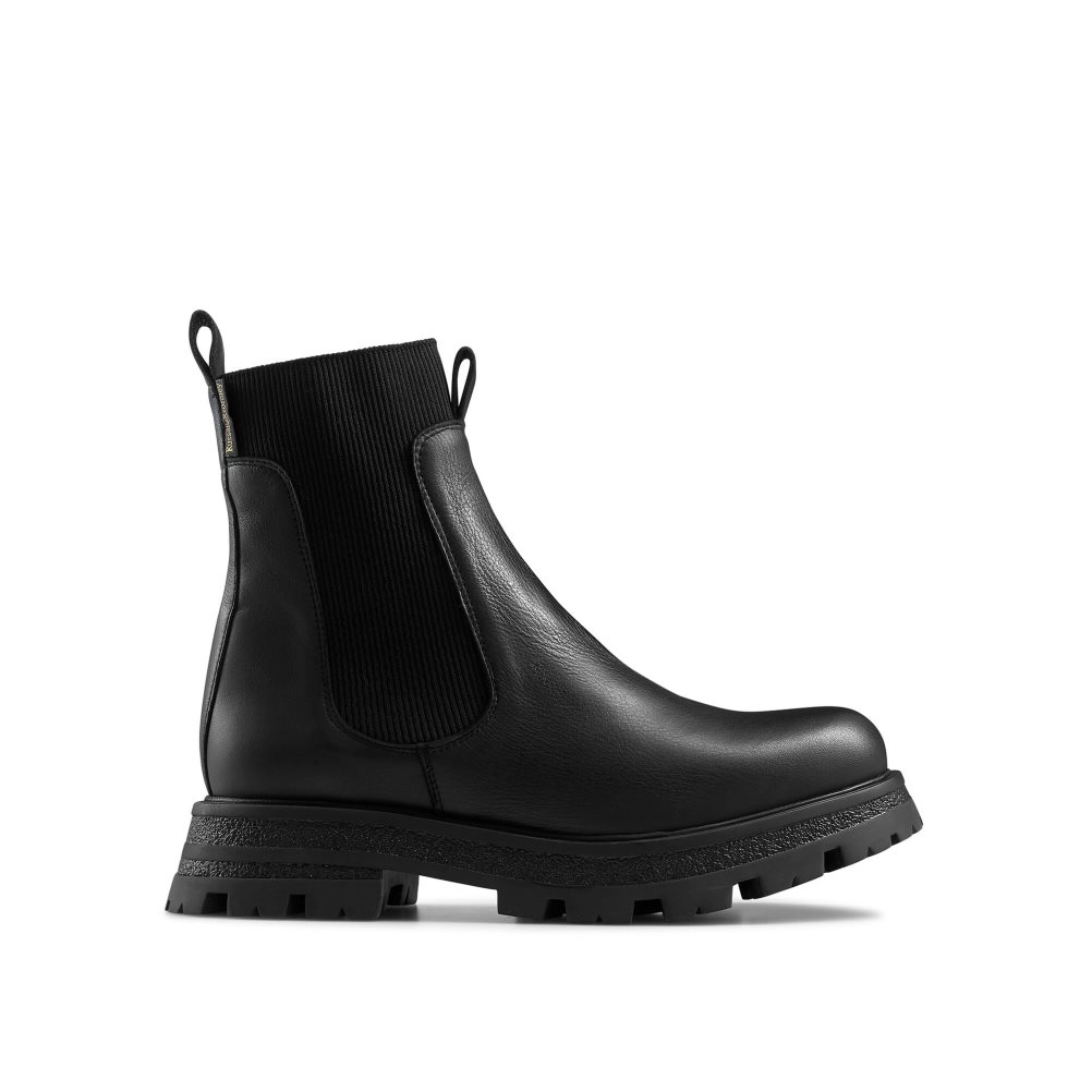 Dámské Chelsea Boty Russell & Bromley Max Extended Černé | CZ-38249J
