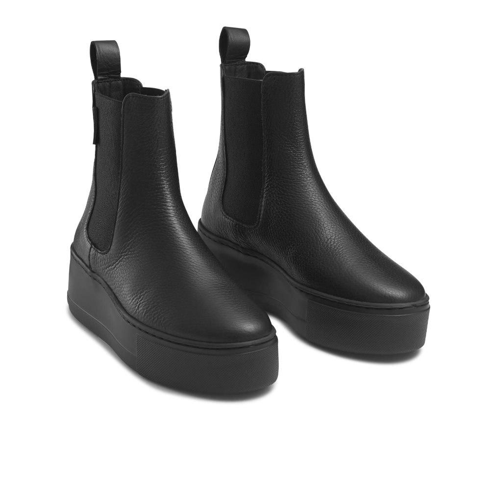 Dámské Chelsea Boty Russell & Bromley Park Way Černé | CZ-01845Z