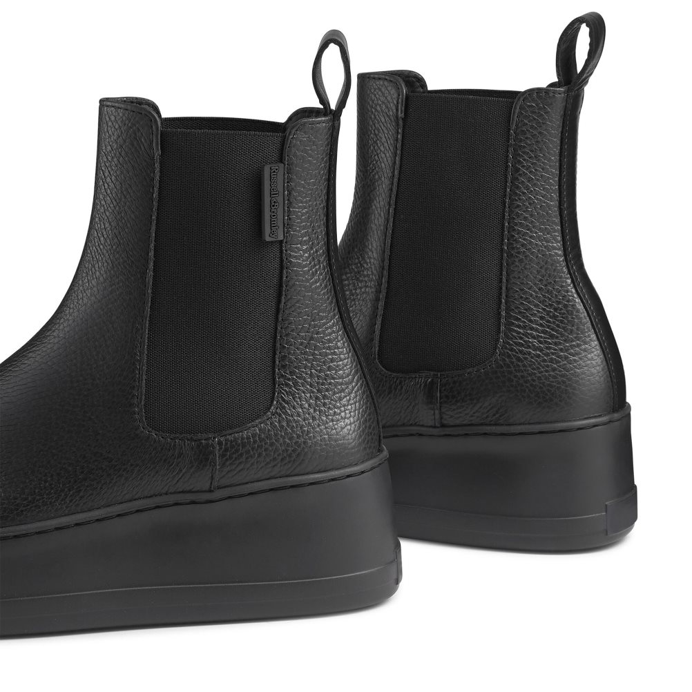 Dámské Chelsea Boty Russell & Bromley Park Way Černé | CZ-01845Z
