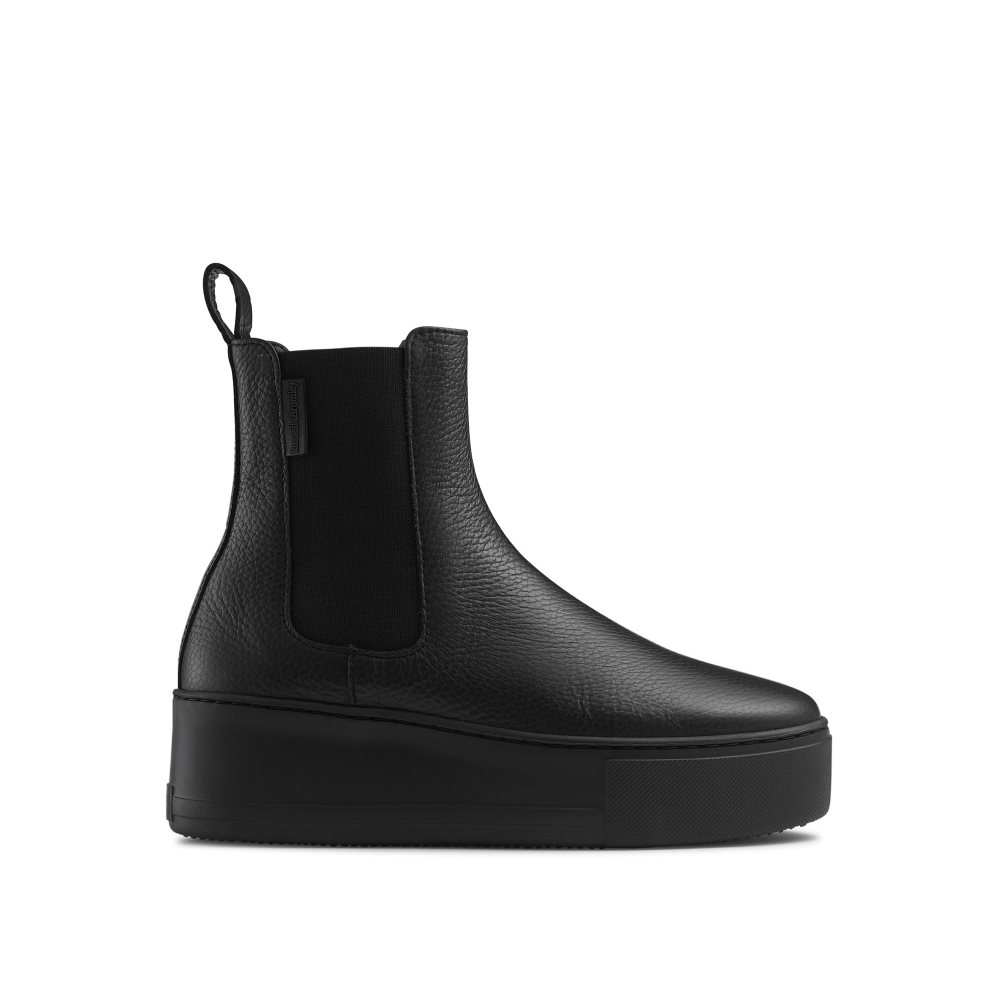 Dámské Chelsea Boty Russell & Bromley Park Way Černé | CZ-01845Z