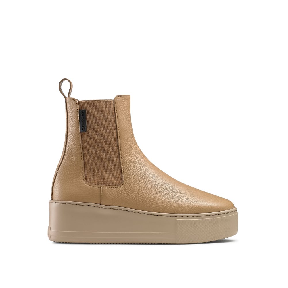 Dámské Chelsea Boty Russell & Bromley Park Way Světle Hnědé | CZ-76230B