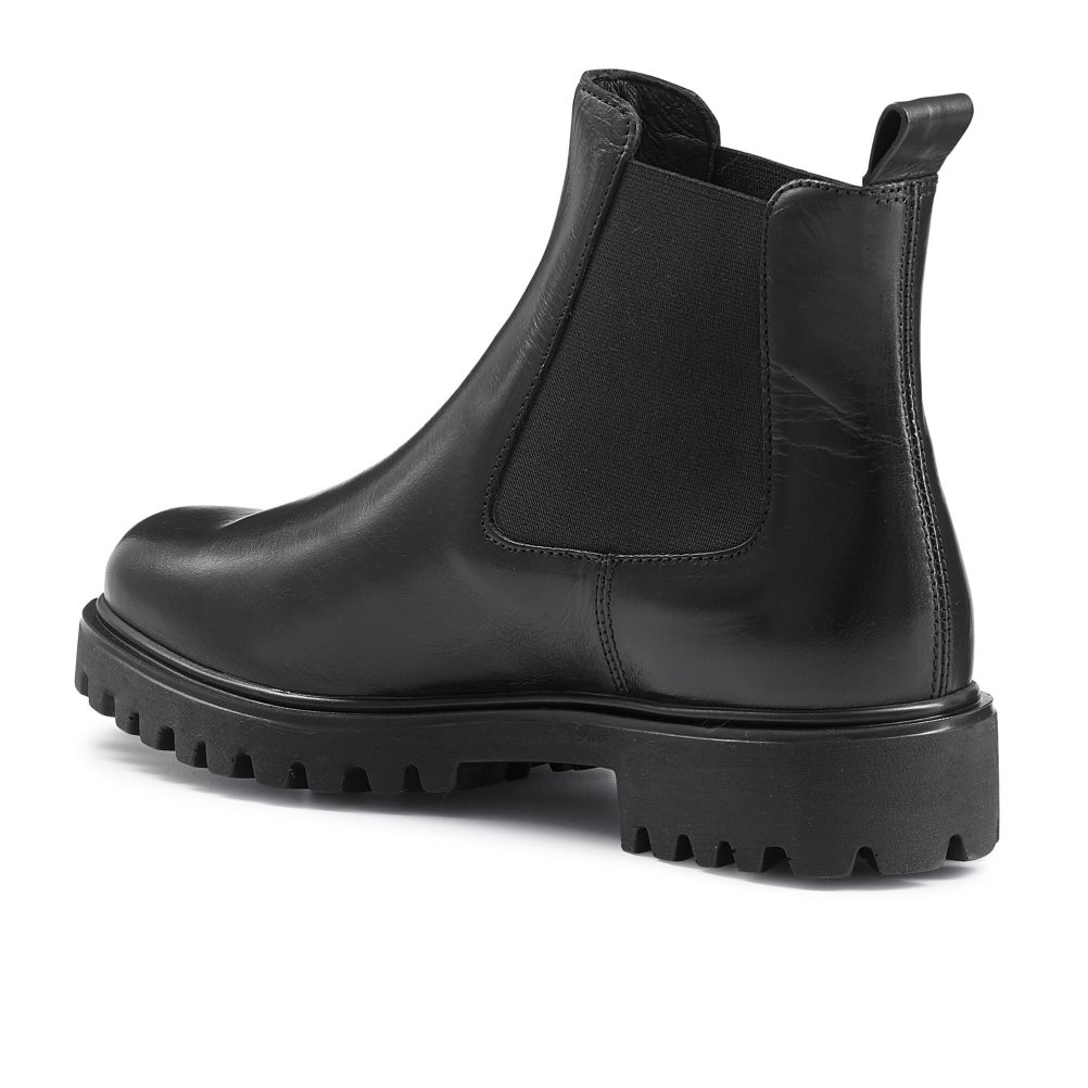 Dámské Chelsea Boty Russell & Bromley Čistěno Sole Černé | CZ-05189P
