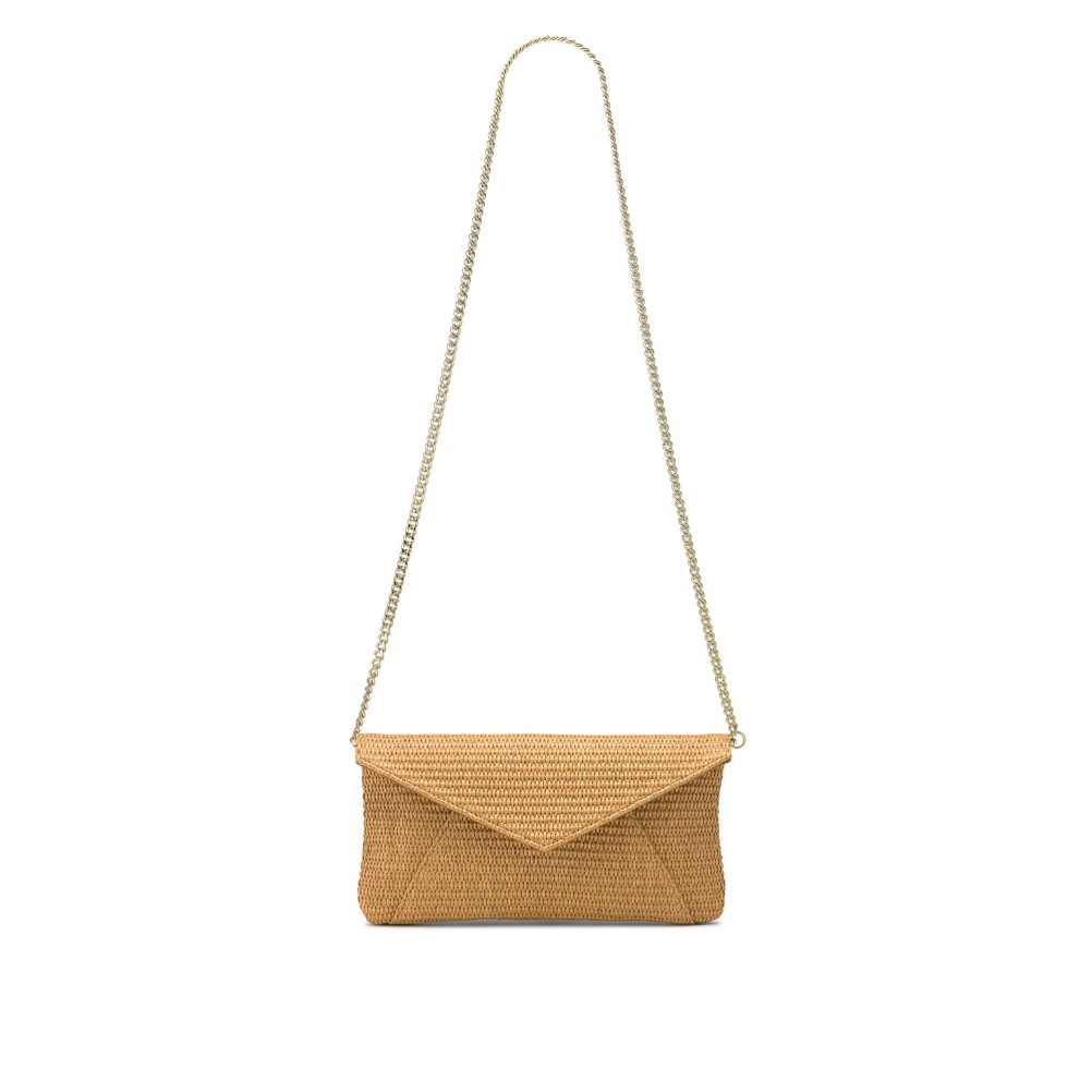 Dámské Clutch Taška Russell & Bromley Topform Envelope Hnědožlutý | CZ-13245P