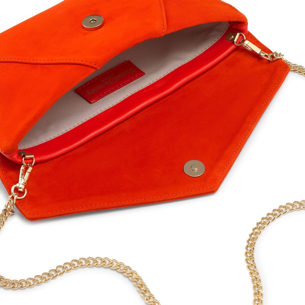 Dámské Clutch Taška Russell & Bromley Topform Envelope Červené | CZ-68075B