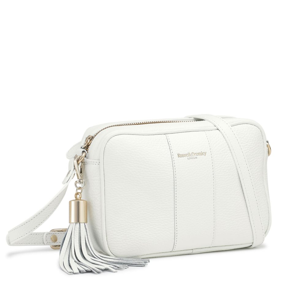 Dámské Crossbody Kabelky Russell & Bromley Rowan Camera Bílé | CZ-08527F