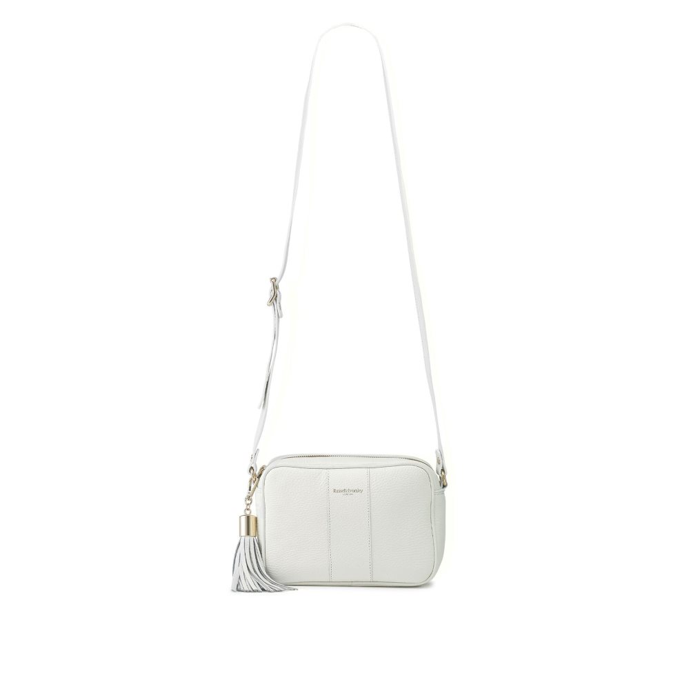 Dámské Crossbody Kabelky Russell & Bromley Rowan Camera Bílé | CZ-08527F