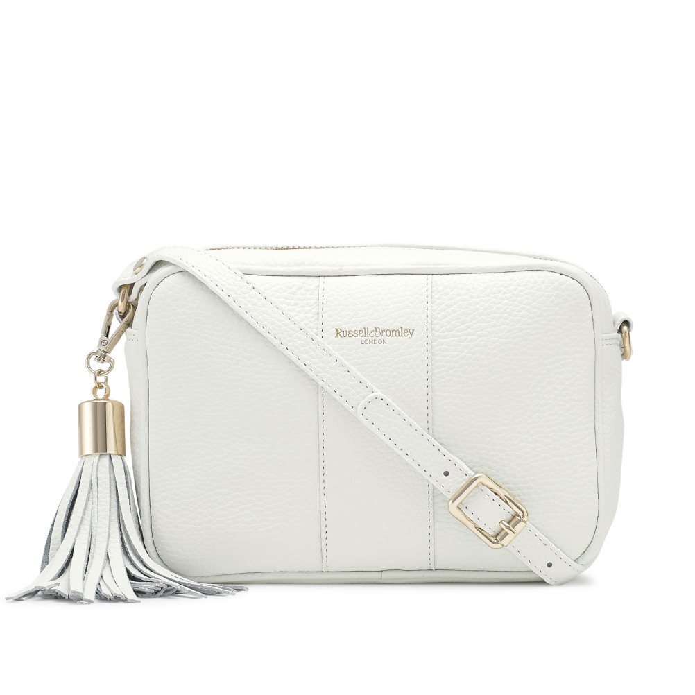 Dámské Crossbody Kabelky Russell & Bromley Rowan Camera Bílé | CZ-08527F