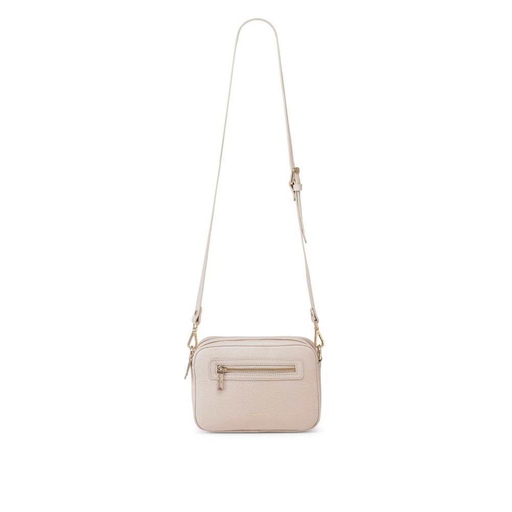 Dámské Crossbody Kabelky Russell & Bromley Dynamic Triple Zip Camera Růžové | CZ-31809U