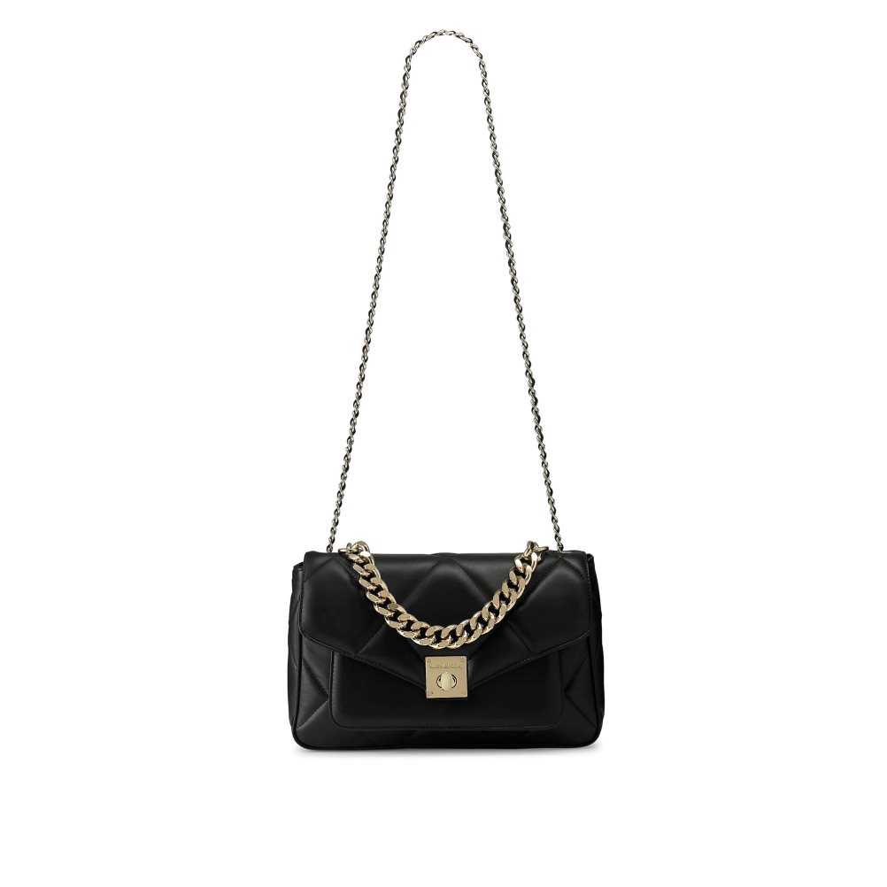 Dámské Crossbody Kabelky Russell & Bromley Quiltpuff Soft Quilted Černé | CZ-61027M