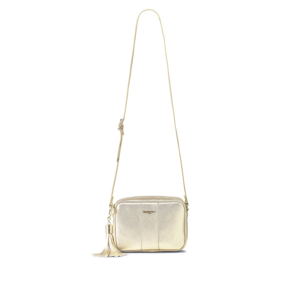 Dámské Crossbody Kabelky Russell & Bromley Rowan Camera Zlaté | CZ-68452S