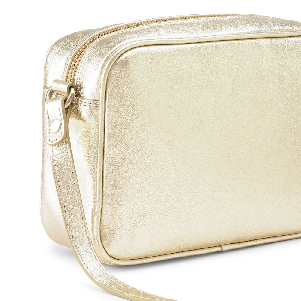 Dámské Crossbody Kabelky Russell & Bromley Rowan Camera Zlaté | CZ-68452S