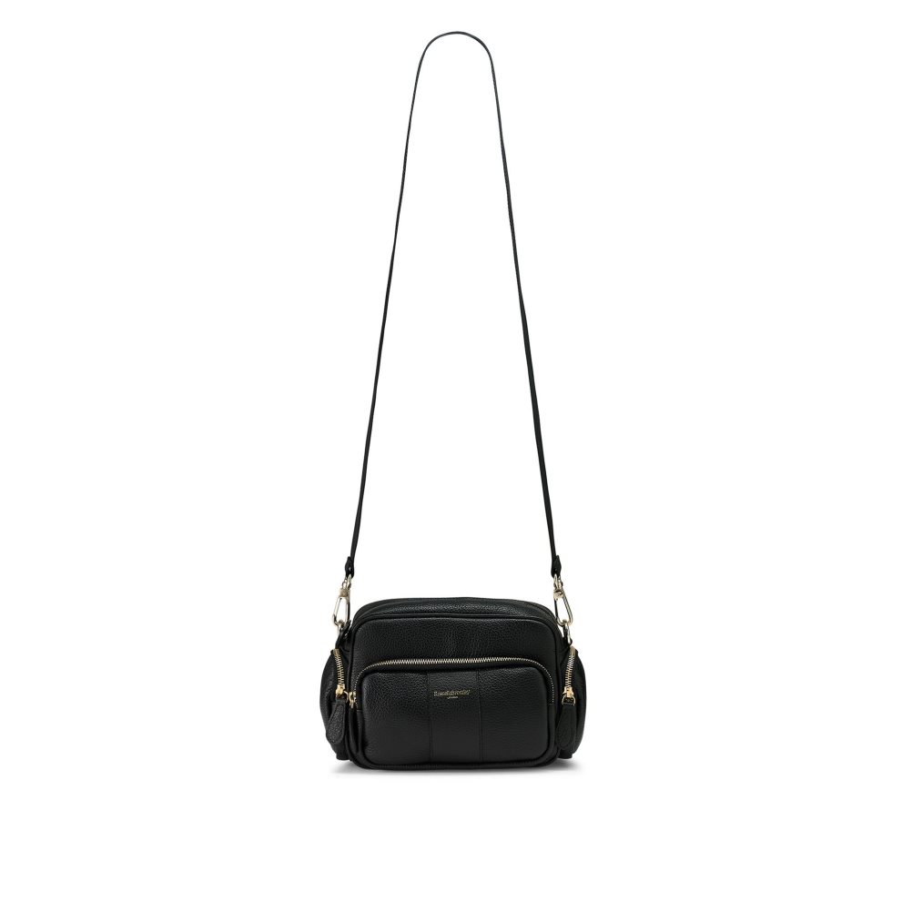 Dámské Crossbody Kabelky Russell & Bromley Snapshot Multi-pocket Černé | CZ-70258S