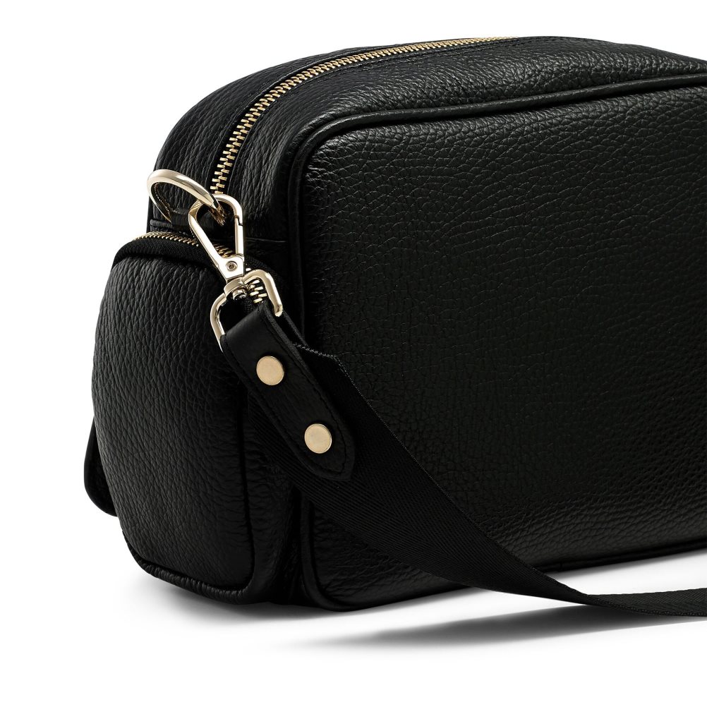Dámské Crossbody Kabelky Russell & Bromley Snapshot Multi-pocket Černé | CZ-70258S