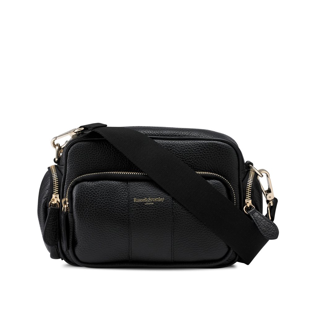 Dámské Crossbody Kabelky Russell & Bromley Snapshot Multi-pocket Černé | CZ-70258S