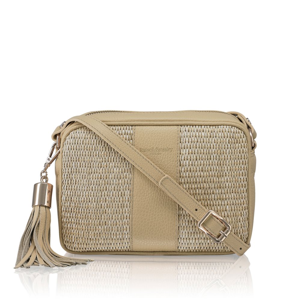 Dámské Crossbody Kabelky Russell & Bromley Rowan Camera Béžový | CZ-75328G