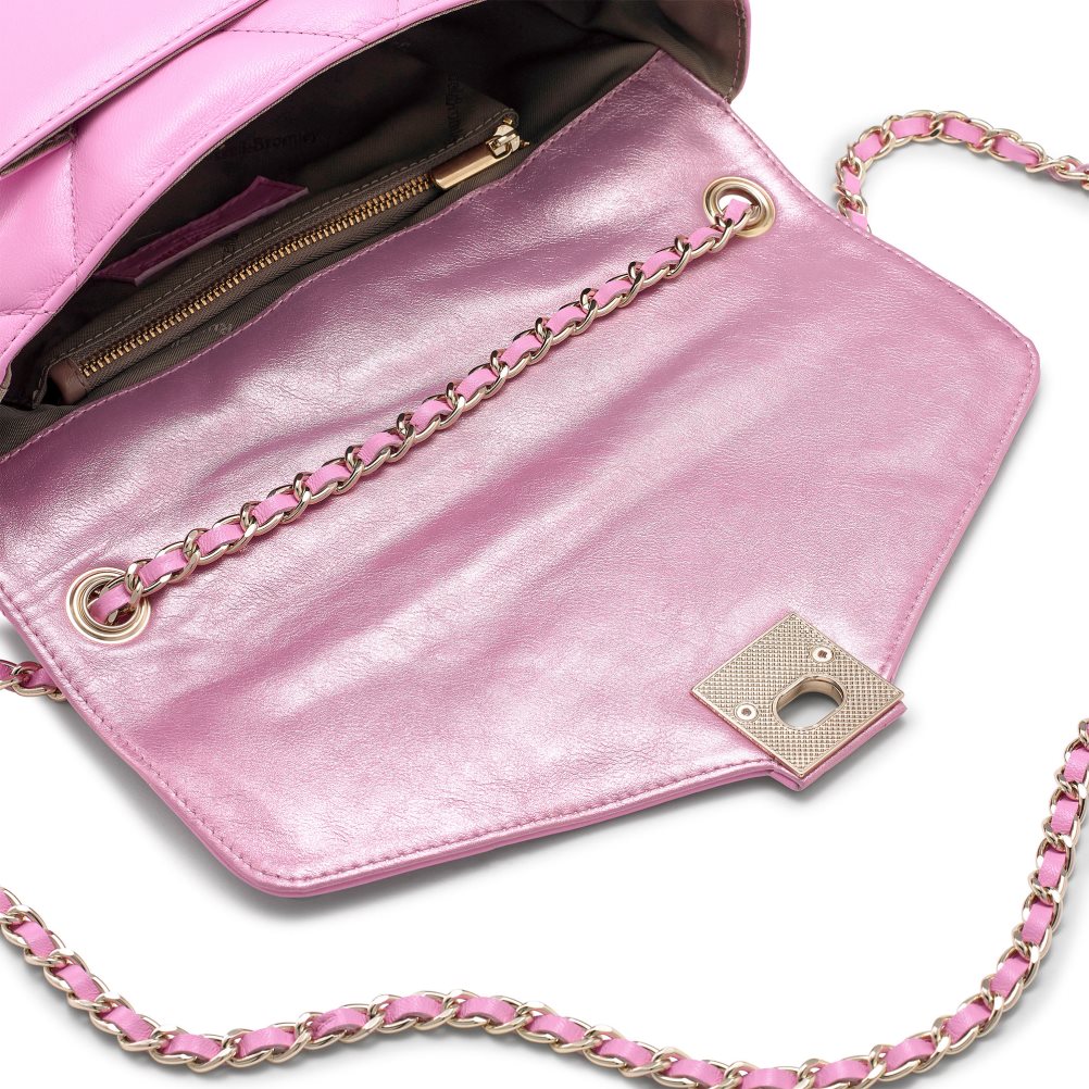 Dámské Crossbody Kabelky Russell & Bromley Quiltpuff Soft Quilted Růžové | CZ-85904D