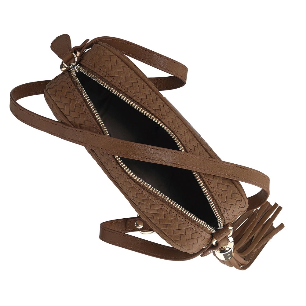 Dámské Crossbody Kabelky Russell & Bromley Rowan Camera Tmavě Hnědé | CZ-91570P