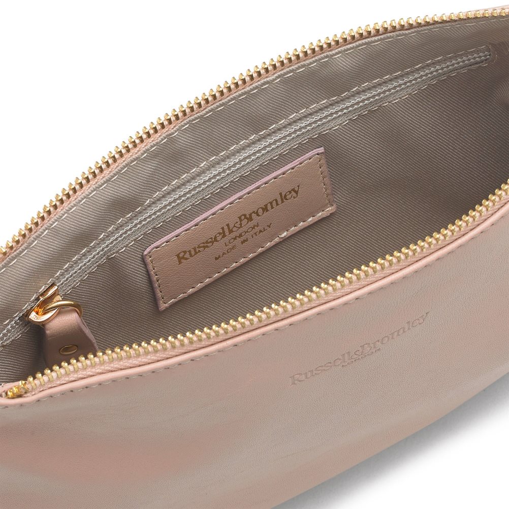 Dámské Kabelky Přes Rameno Russell & Bromley On Point Chain Zip Pouch Béžový | CZ-13504M