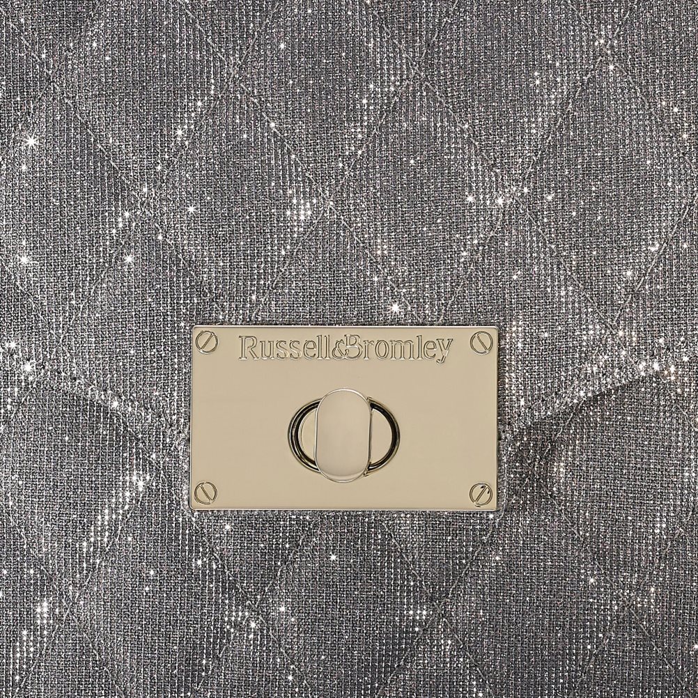Dámské Kabelky Přes Rameno Russell & Bromley Quiltchain Large Chain Šedé | CZ-23174H