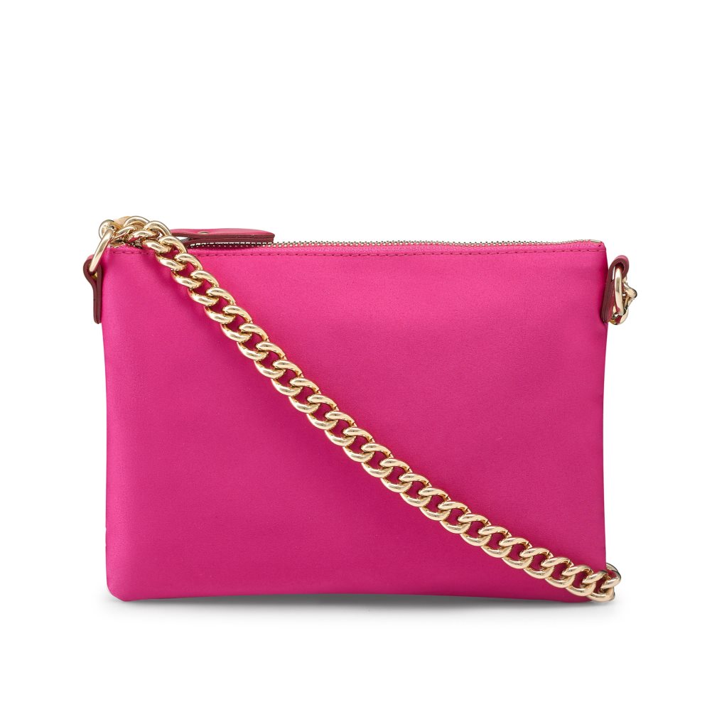 Dámské Kabelky Přes Rameno Russell & Bromley On Point Chain Zip Pouch Růžové | CZ-27950K