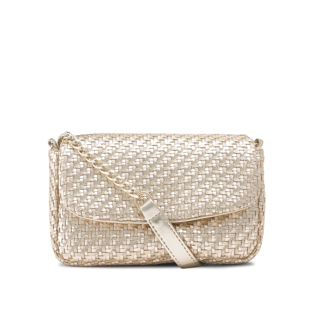 Dámské Kabelky Přes Rameno Russell & Bromley Liberty Woven Zlaté | CZ-68047I