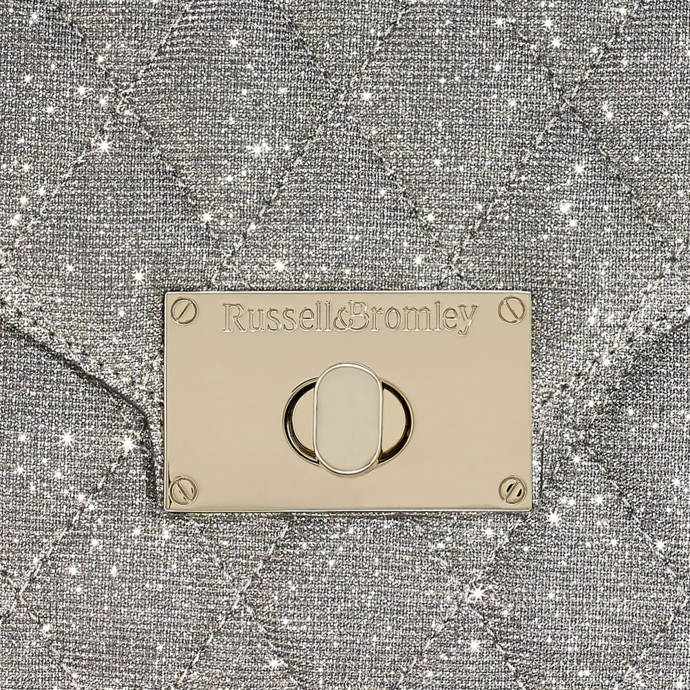 Dámské Kabelky Přes Rameno Russell & Bromley Quiltpurse Boxy Chain Šedé | CZ-82316K