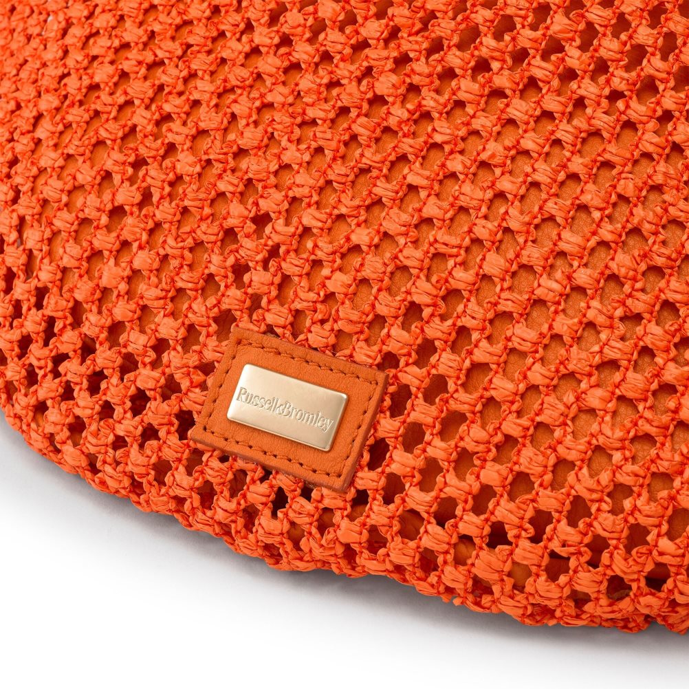Dámské Kabelky Přes Rameno Russell & Bromley Tutti Fruiti Crochet Oranžové | CZ-84620Y