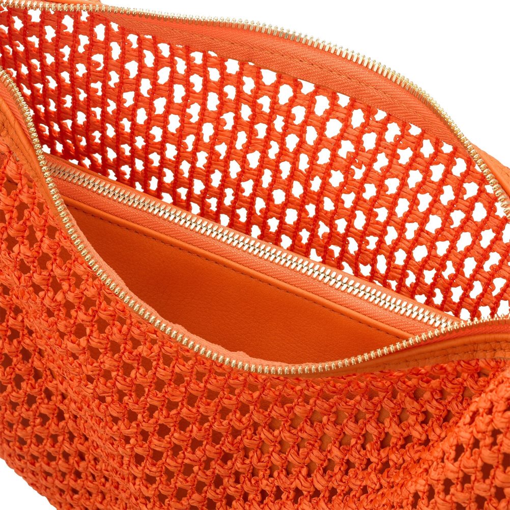 Dámské Kabelky Přes Rameno Russell & Bromley Tutti Fruiti Crochet Oranžové | CZ-84620Y