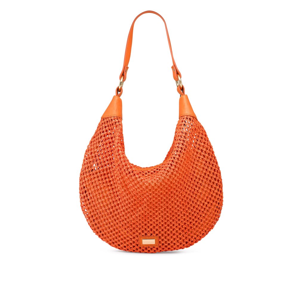 Dámské Kabelky Přes Rameno Russell & Bromley Tutti Fruiti Crochet Oranžové | CZ-84620Y