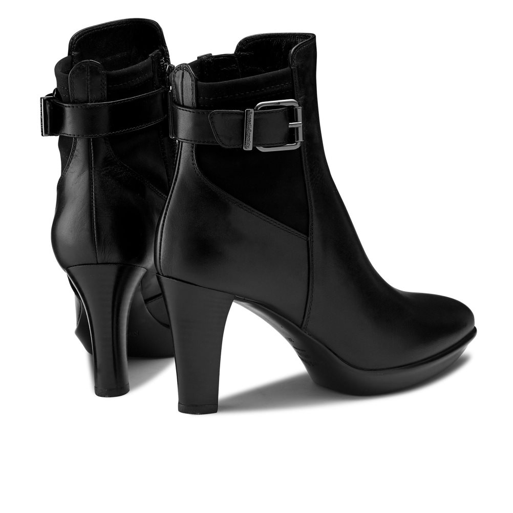 Dámské Kotníkové Boty Russell & Bromley Raindrop Platformy Černé | CZ-21659J