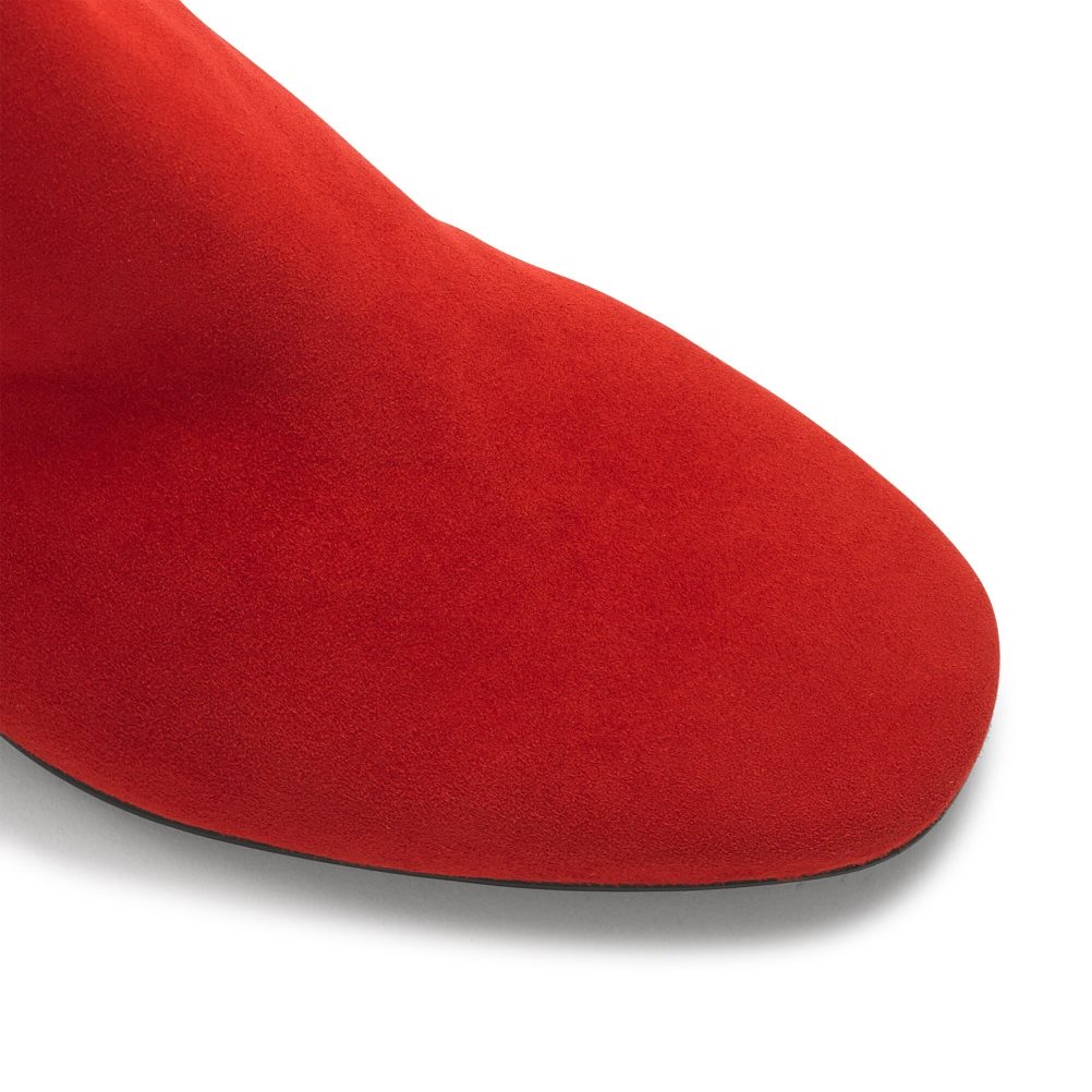 Dámské Kotníkové Boty Russell & Bromley Infinity Červené | CZ-24698T
