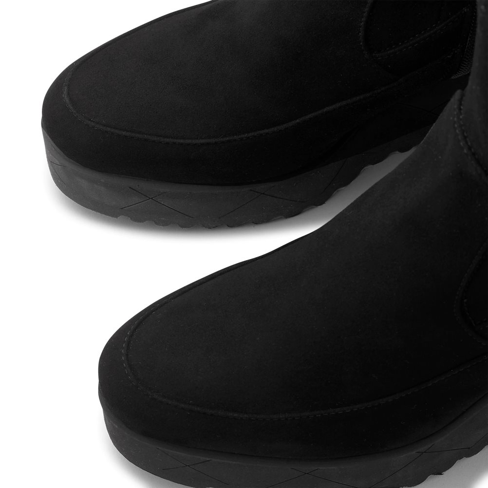 Dámské Kotníkové Boty Russell & Bromley Everest Dryleks Semišové Černé | CZ-35194N