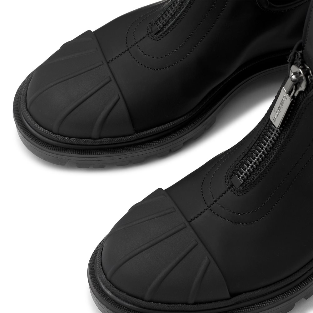 Dámské Kotníkové Boty Russell & Bromley Rambler Dryleks Zip Front Stomper Černé | CZ-39257H