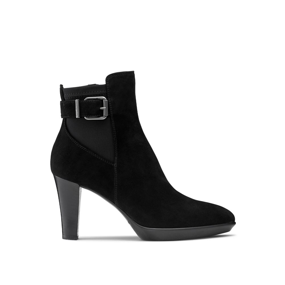 Dámské Kotníkové Boty Russell & Bromley Raindrop Platformy Černé | CZ-42861V