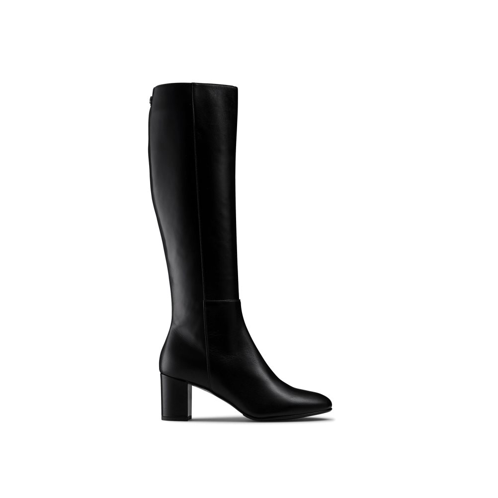 Dámské Kozačky Nad Kolena Russell & Bromley Dressage Černé | CZ-03452J