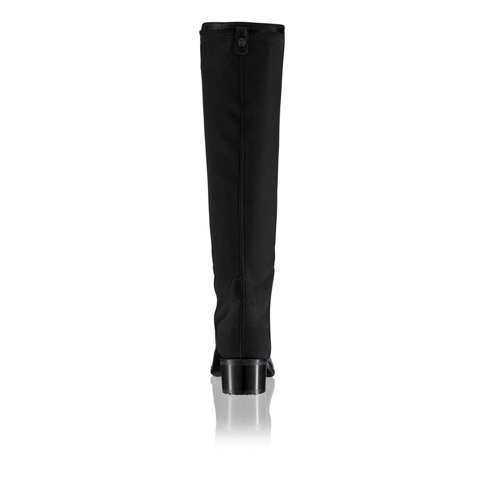 Dámské Kozačky Nad Kolena Russell & Bromley Demi Length Stretch Černé | CZ-28094N