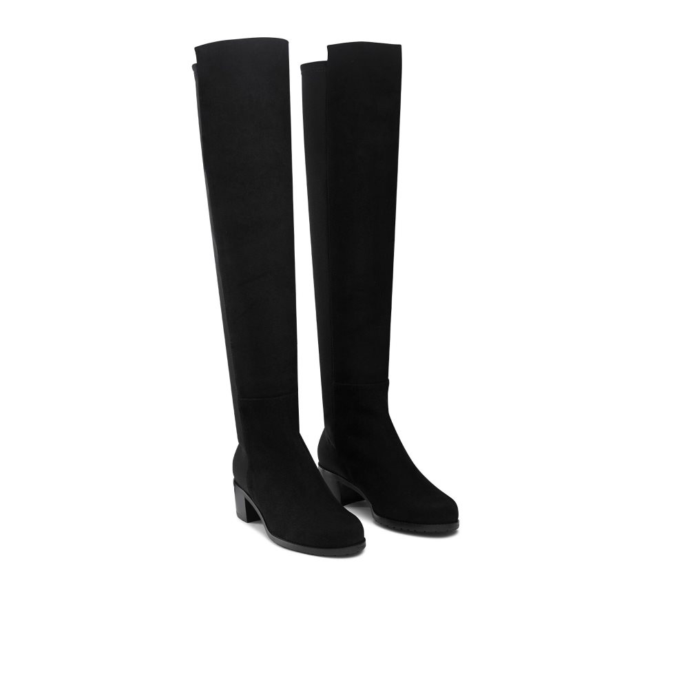 Dámské Kozačky Nad Kolena Russell & Bromley Half Full Černé | CZ-46207P