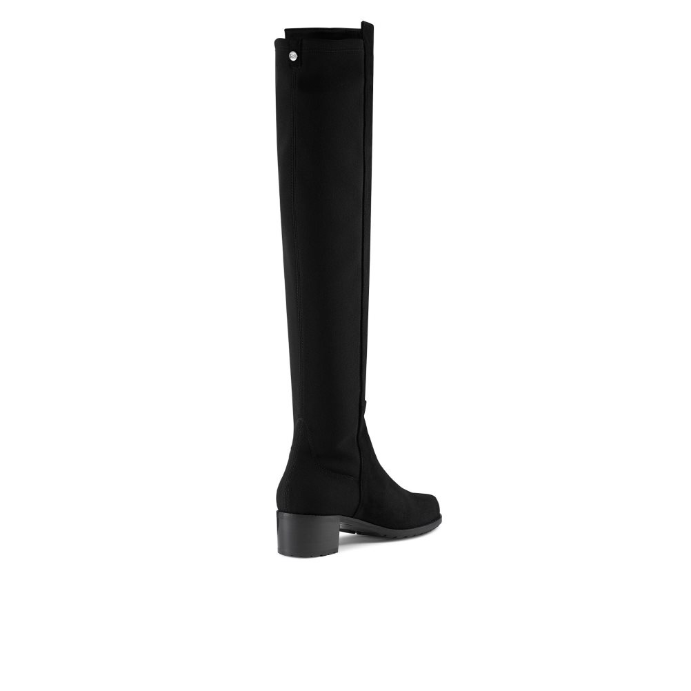 Dámské Kozačky Nad Kolena Russell & Bromley Half Full Černé | CZ-46207P