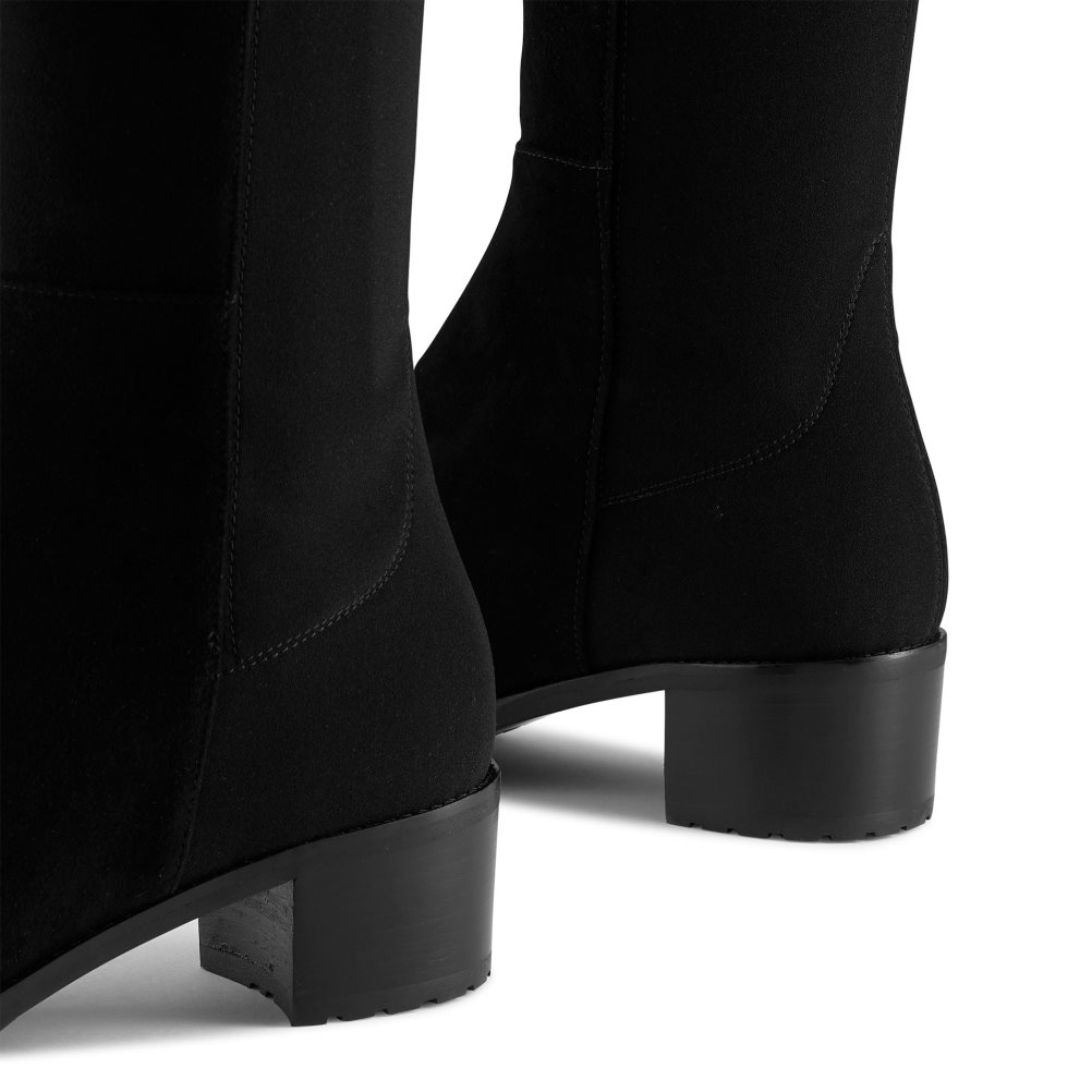Dámské Kozačky Nad Kolena Russell & Bromley Half Full Černé | CZ-46207P