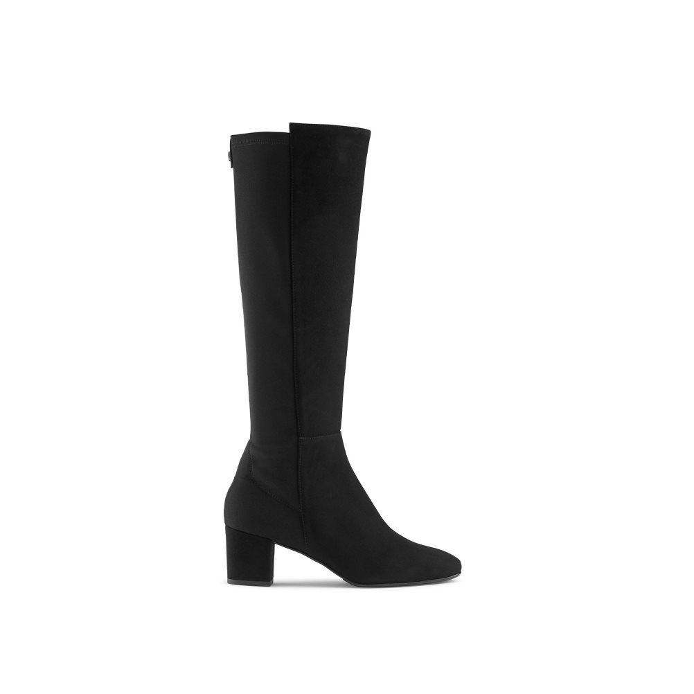 Dámské Kozačky Nad Kolena Russell & Bromley Trinni Long Stretch Černé | CZ-98647D