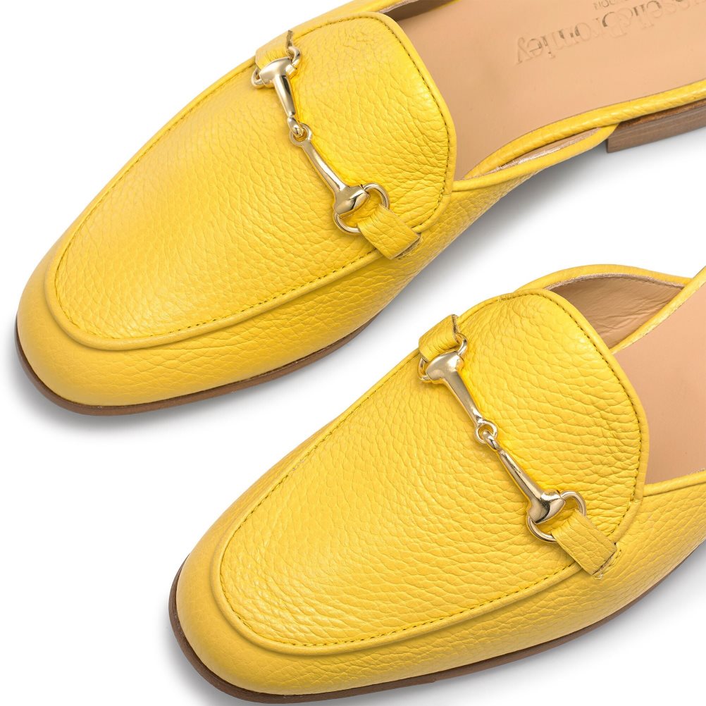 Dámské Loafers Russell & Bromley Backless Žluté | CZ-17249E