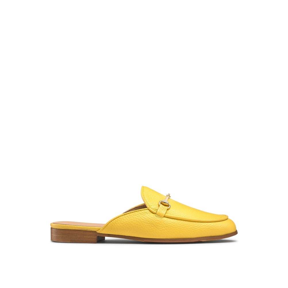Dámské Loafers Russell & Bromley Backless Žluté | CZ-17249E