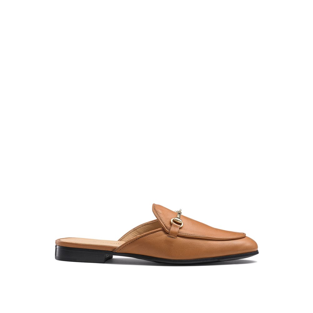 Dámské Loafers Russell & Bromley Backless Hnědé | CZ-78319E