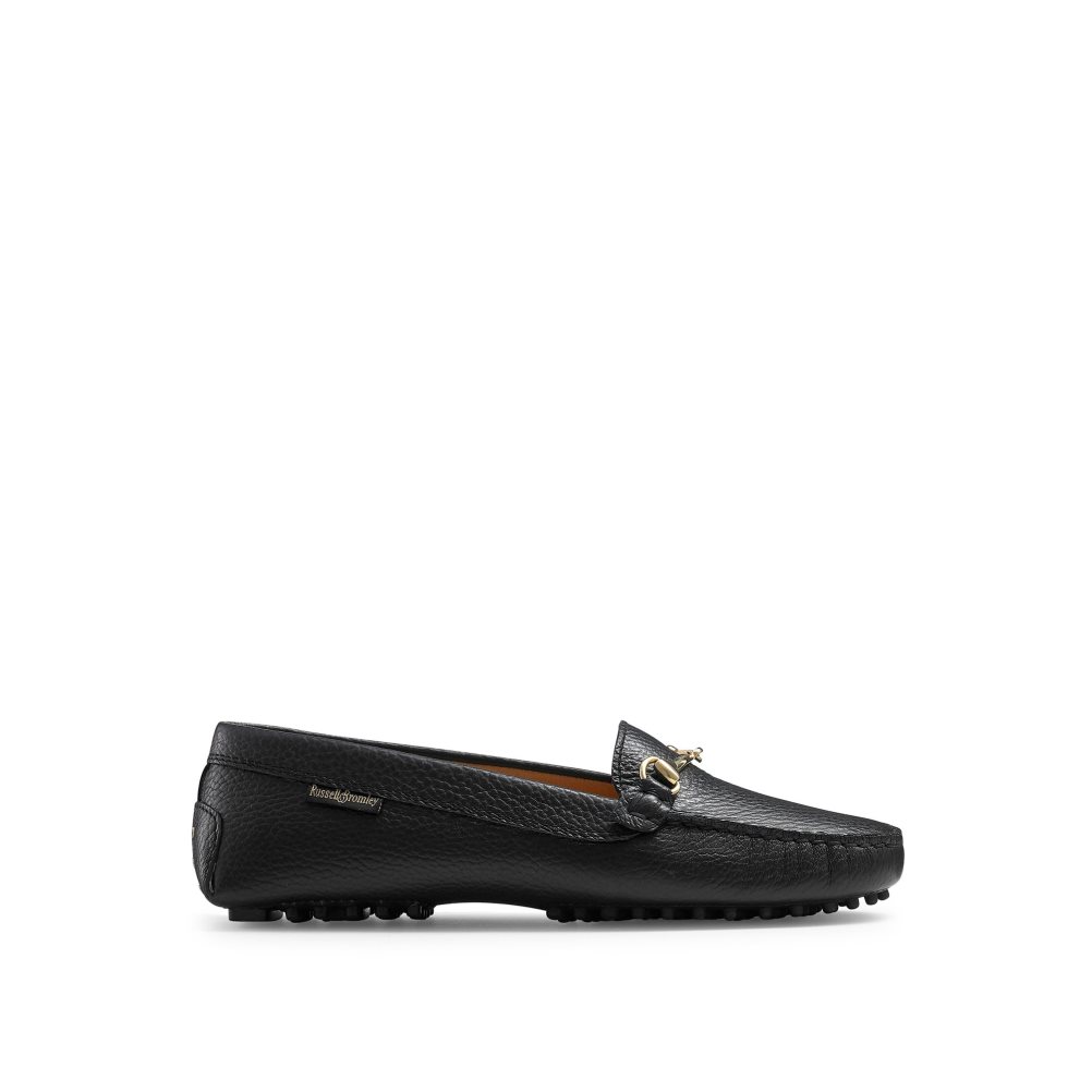 Dámské Loafers Russell & Bromley Piazza Snaffle Trim Driver Černé | CZ-20841K