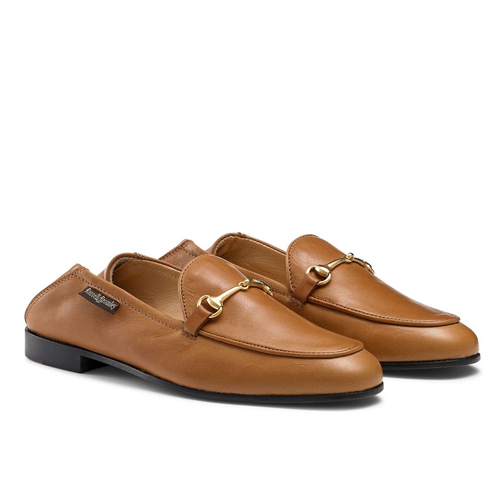 Dámské Loafers Russell & Bromley Snaffle Hnědé | CZ-31652J